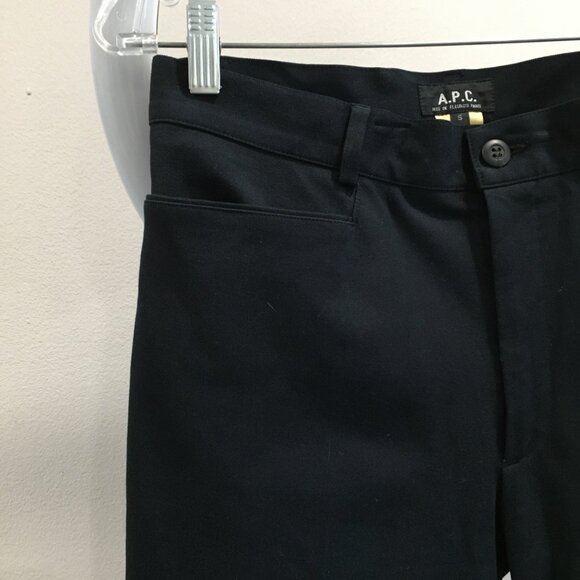 APC France Black/Dark Blue Dress Pant - Picture 5 of 8